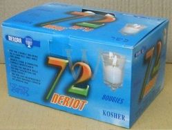 NERIOT  CANDLES  -  4  HOURS  {72 Candles}