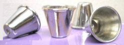 CANDELABRA CANDLE CUP, Chrome
