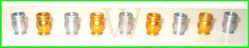 MENORAH CANDLE CUPS SET, Two Colors (5+4)