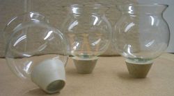 OIL GLASSES Size 6 {9} with RUBBERS