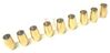 MENORAH CANDLE CUP, Barrel Style [36] Brass
