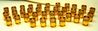 CHANUKAH MENORAH CANDLE CUPS {360 pcs.} Gold