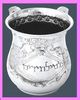 NETILAT YADAYIM - WASH CUP, Silver Plated